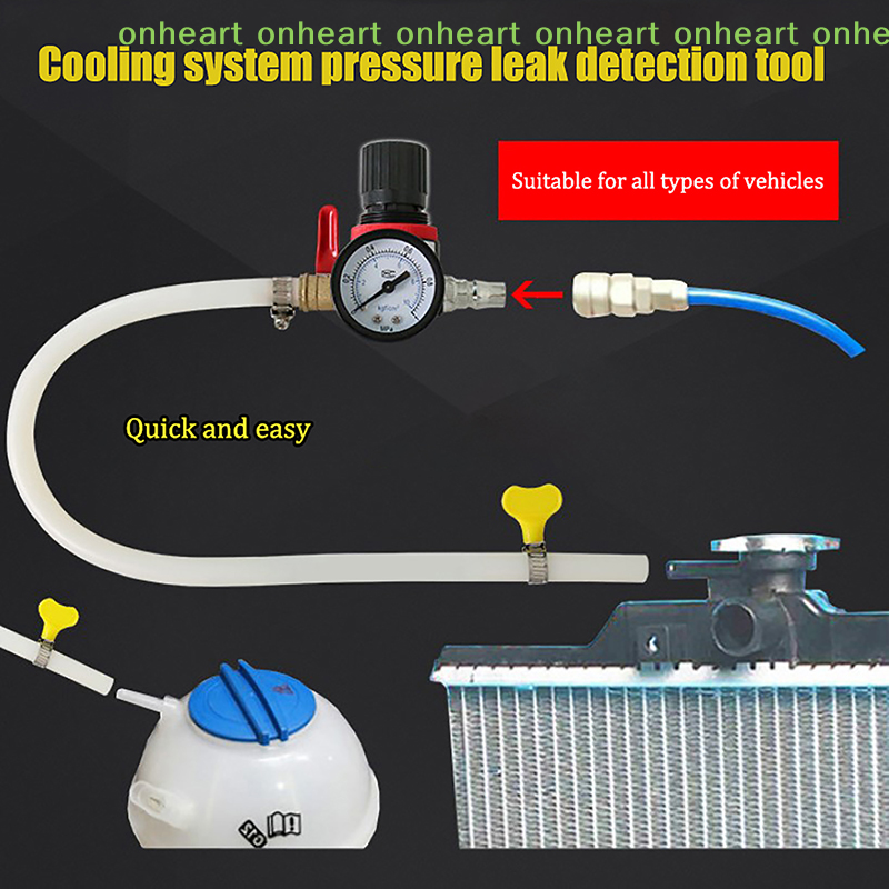 Radiator Pressure Tester - [C]Auto Coolant Water Tank Leakage Detector