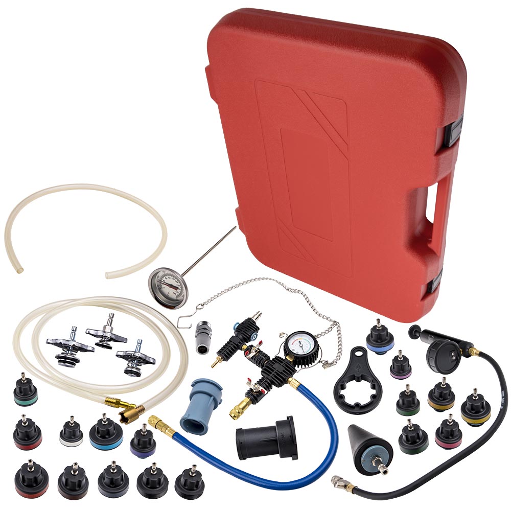 28pcs Universal Radiator Press - Radiator Pressure Tester reseña y precio