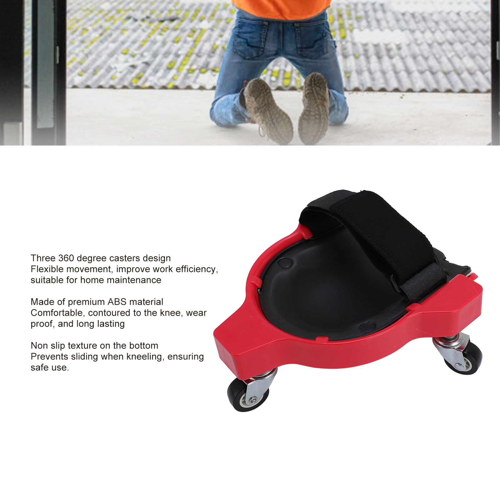 1Pair Knee Creepers with Caste - Garage Creeper Roller reseña y precio