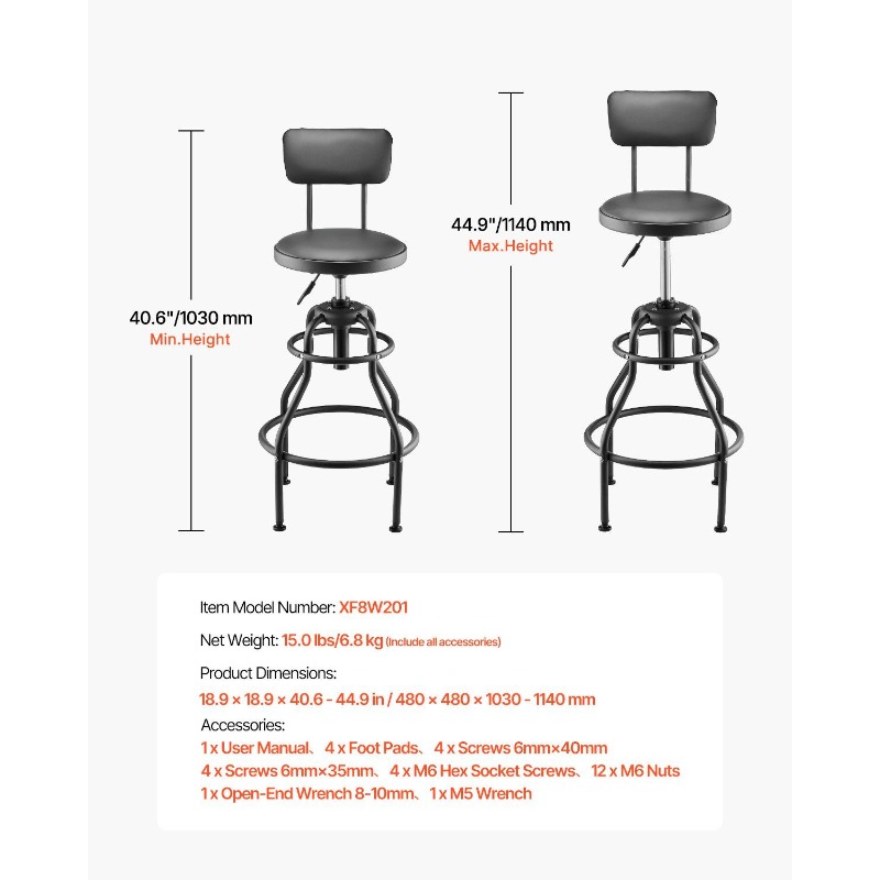 Shop Stool with Backrest, Pneu - Garage Creeper Roller reseña y precio