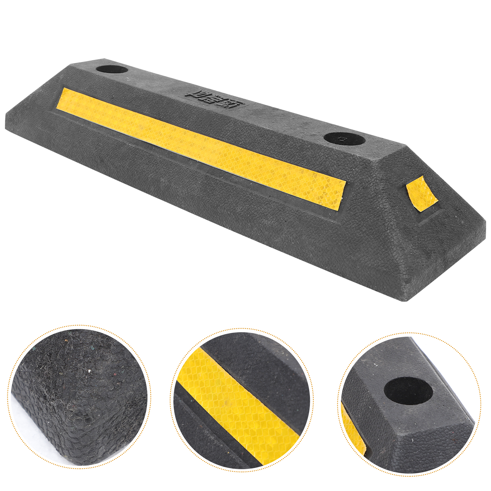 Car Stopper Rubber Parking Sto - Garage Creeper Roller reseña y precio