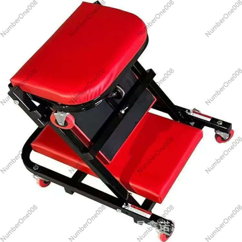 Heavy Duty Folding Mechanic St - Garage Creeper Roller reseña y precio