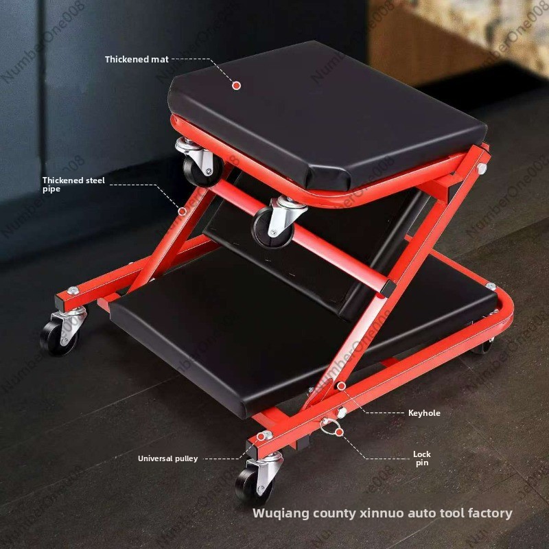Heavy Duty Folding Mechanic St - Garage Creeper Roller reseña y precio