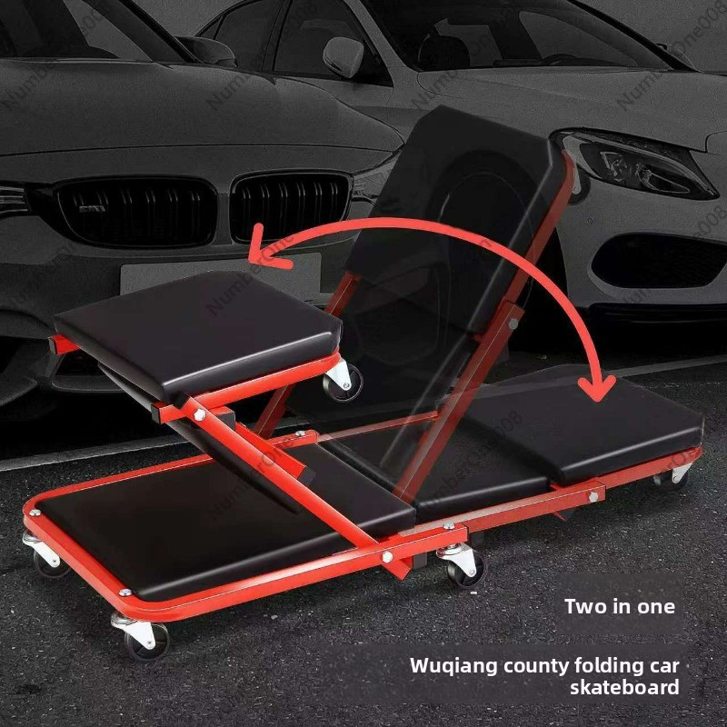 Heavy Duty Folding Mechanic St - Garage Creeper Roller reseña y precio