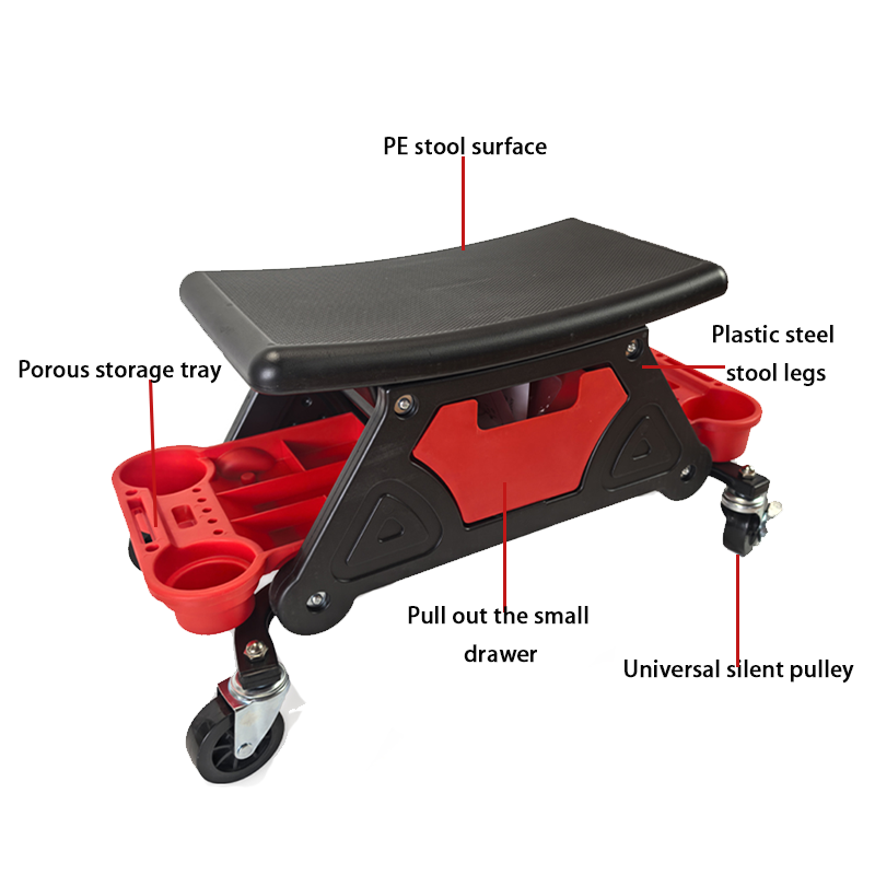 Mechanic Stool 300 LBS Capacit - Garage Creeper Roller reseña y precio