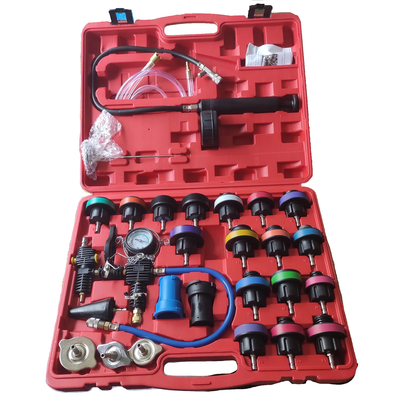 NEW 28Pcs Radiator Pressure Te - Radiator Pressure Tester reseña y precio