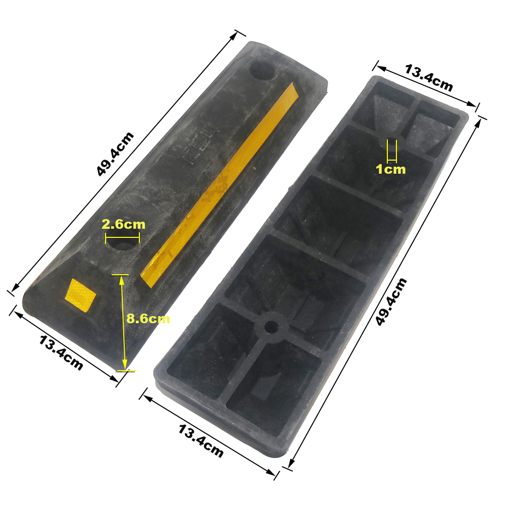 2 Pcs Parking Stopper For Gara - Garage Creeper Roller reseña y precio