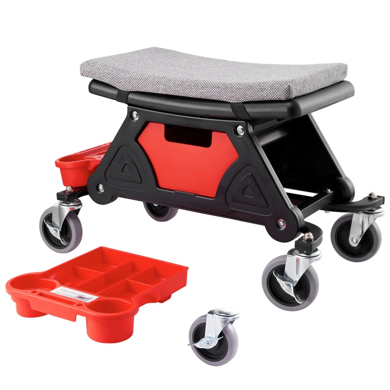 Rolling Mechanic Seat 300 LBS  - Garage Creeper Roller reseña y precio