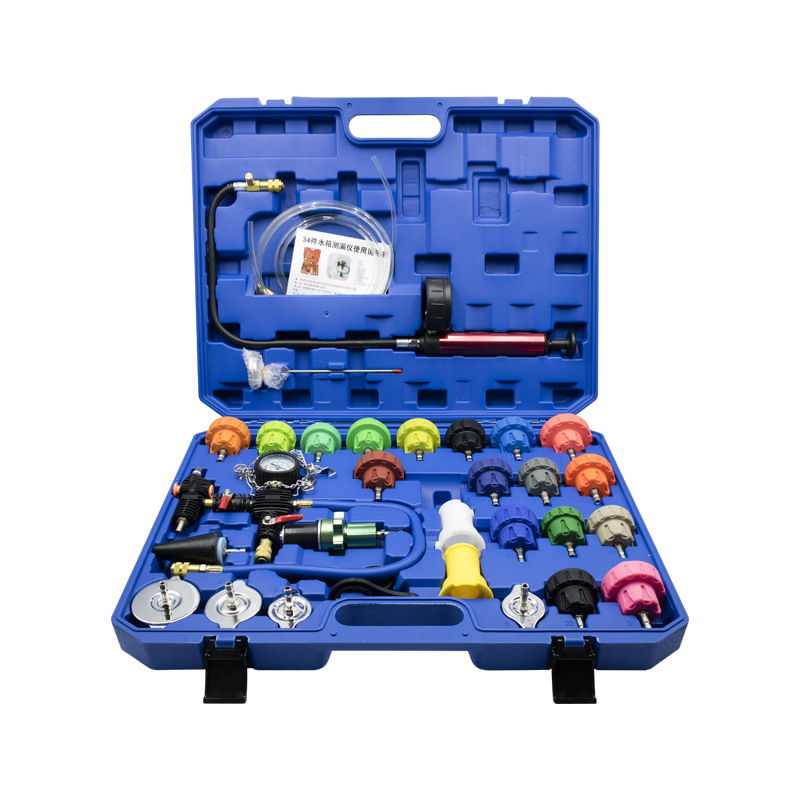 34Pcs Universal Radiator Press - Radiator Pressure Tester reseña y precio